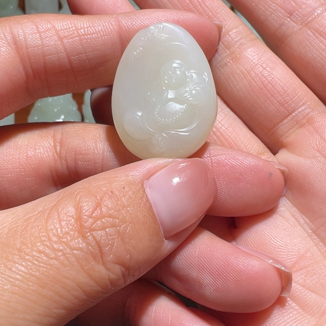 传***缘和田玉未镶嵌颈饰