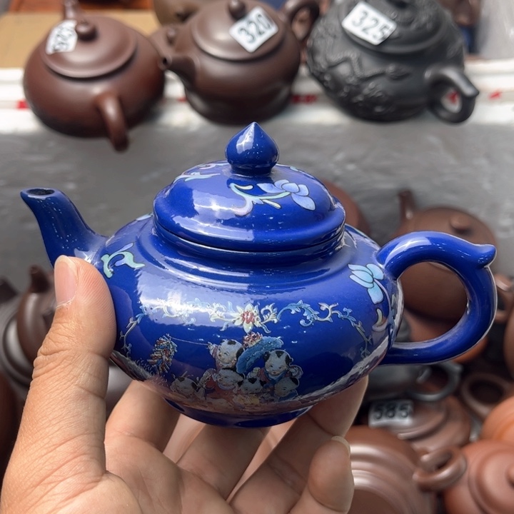 紫砂茶壶紫砂微瑕