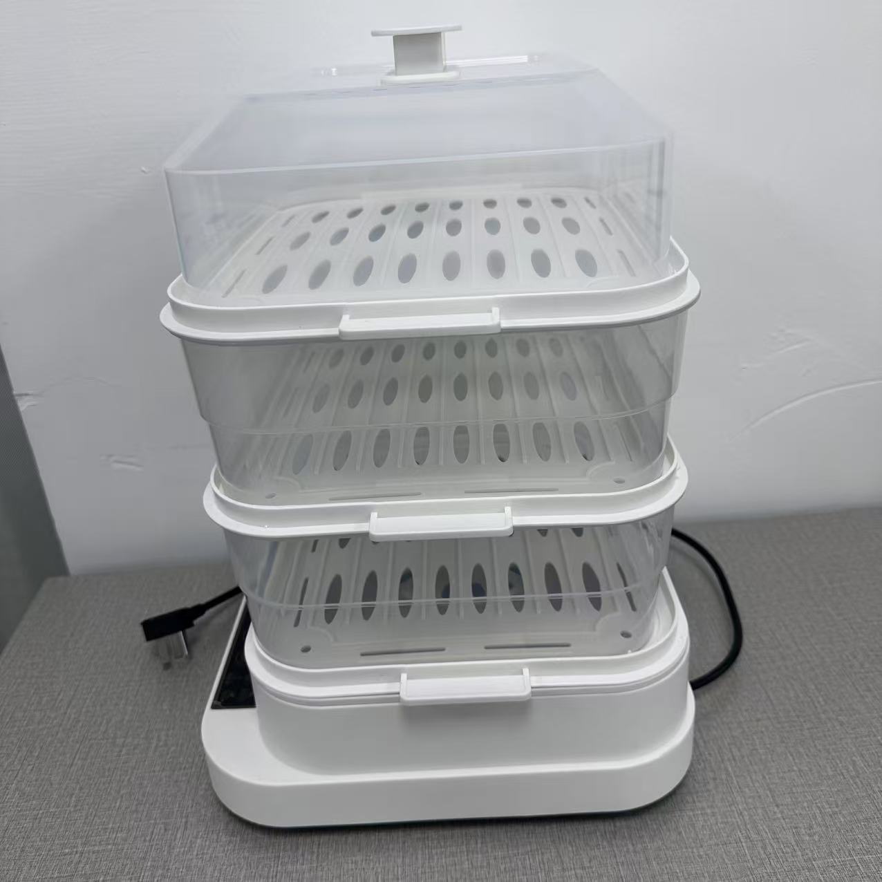 Lz家用三层电蒸锅颜色随机