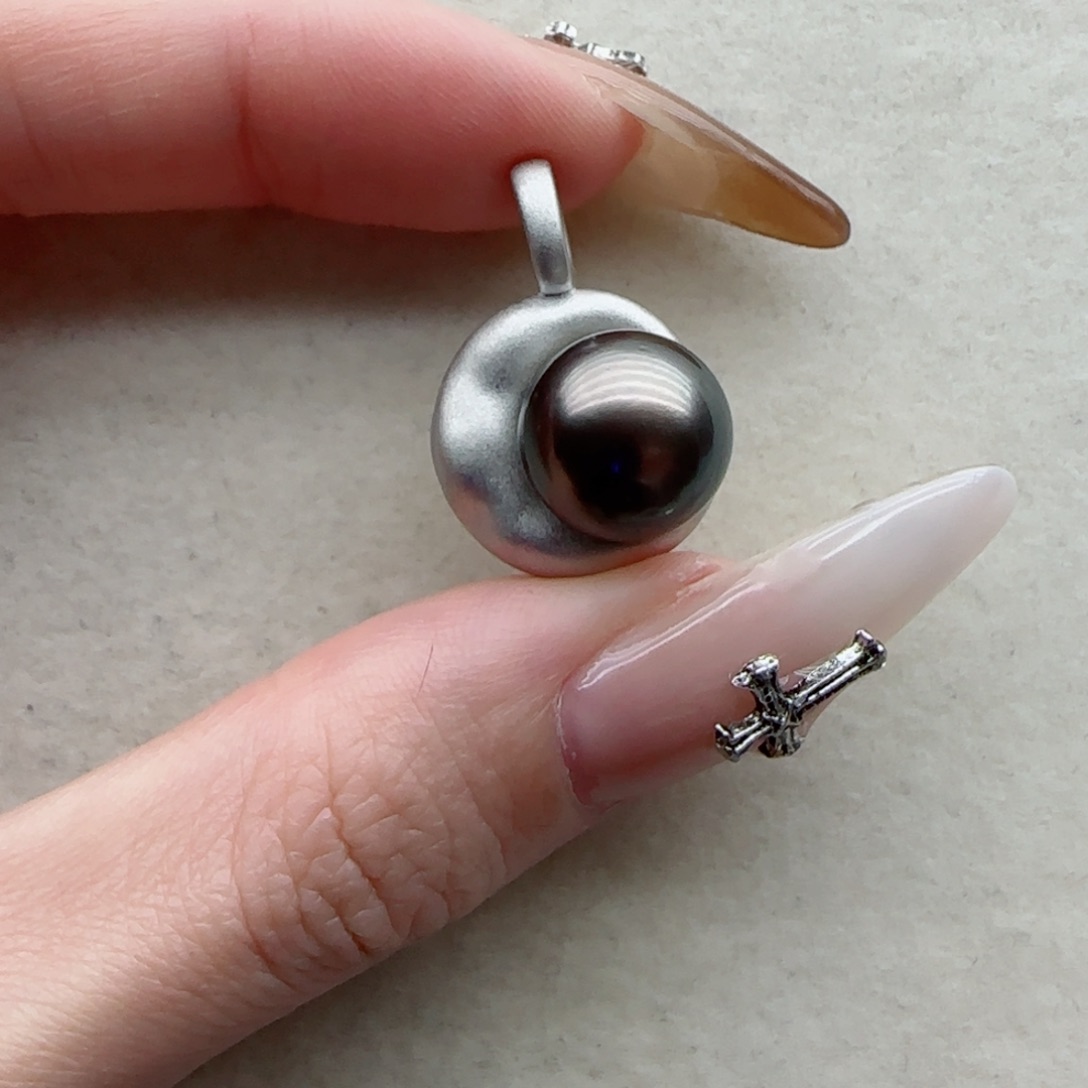 吊坠33海水珍珠银S925镶嵌