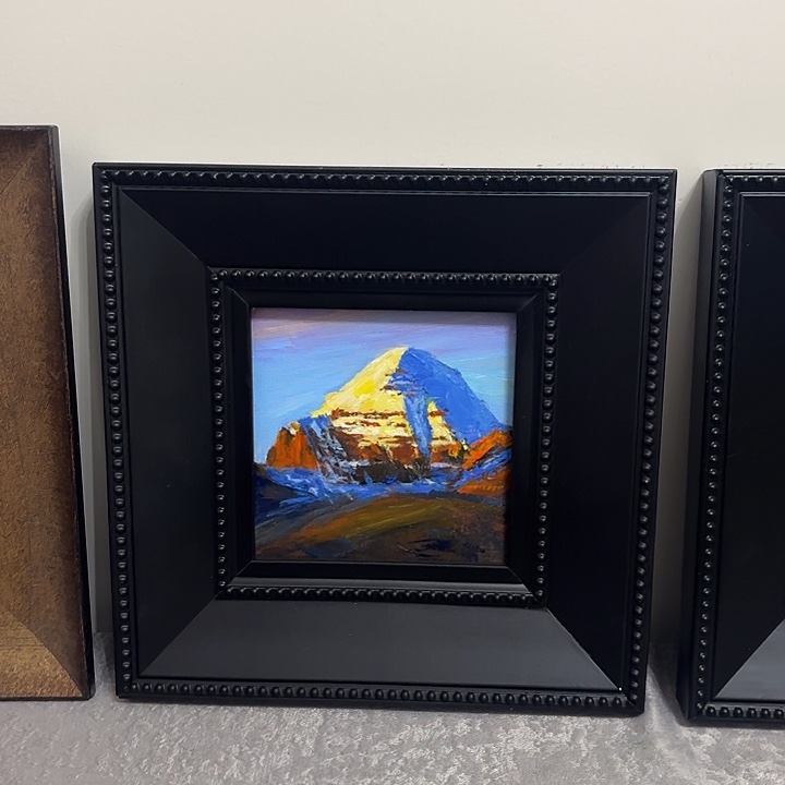 横款小幅作品家居挂画摆台