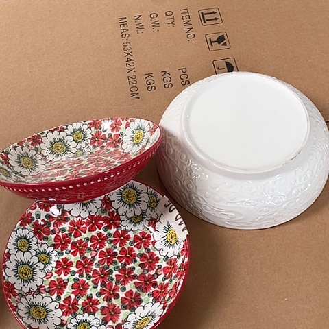 微瑕，不能明火，8英寸2个，9英寸1个