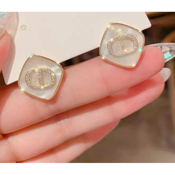 铜合金铜耳饰 铜合金S394 高端大气时尚简约百搭耳饰