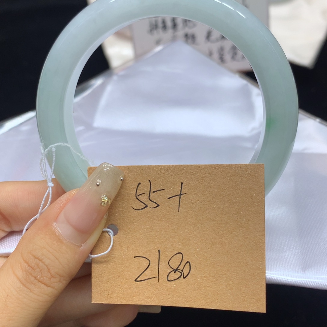 翡翠未镶嵌手镯天然翡翠