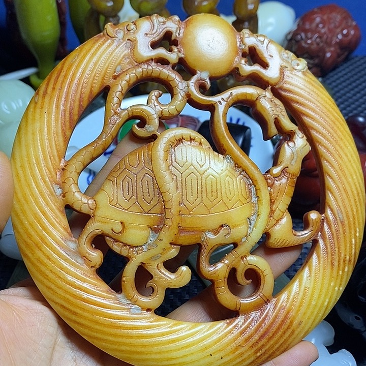 吊坠白玉菩提支持七天无理由