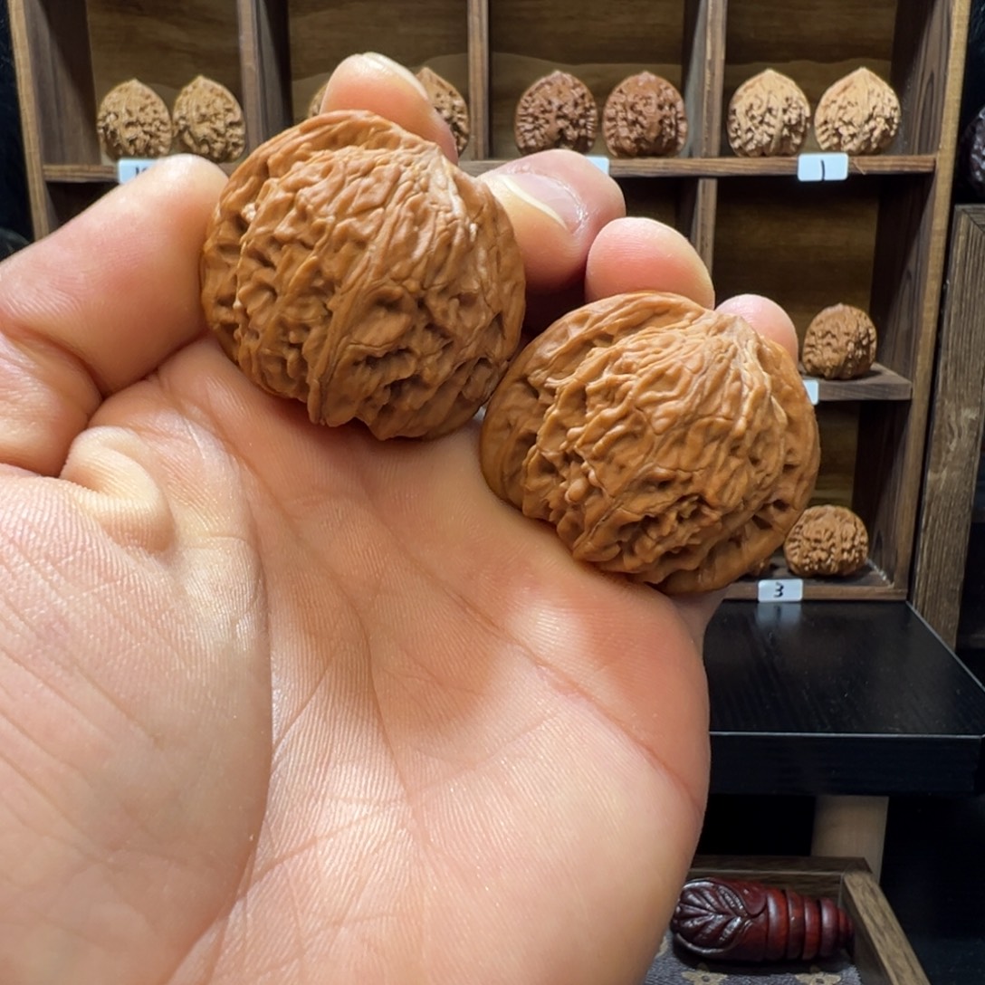 把件文玩核桃山地磨