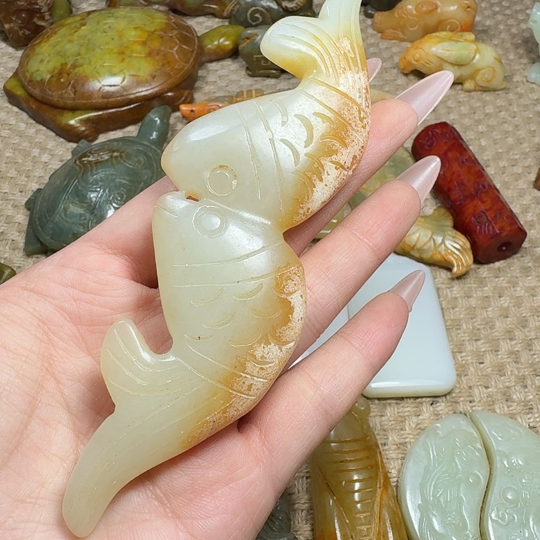 白玉菩提吊坠挂件