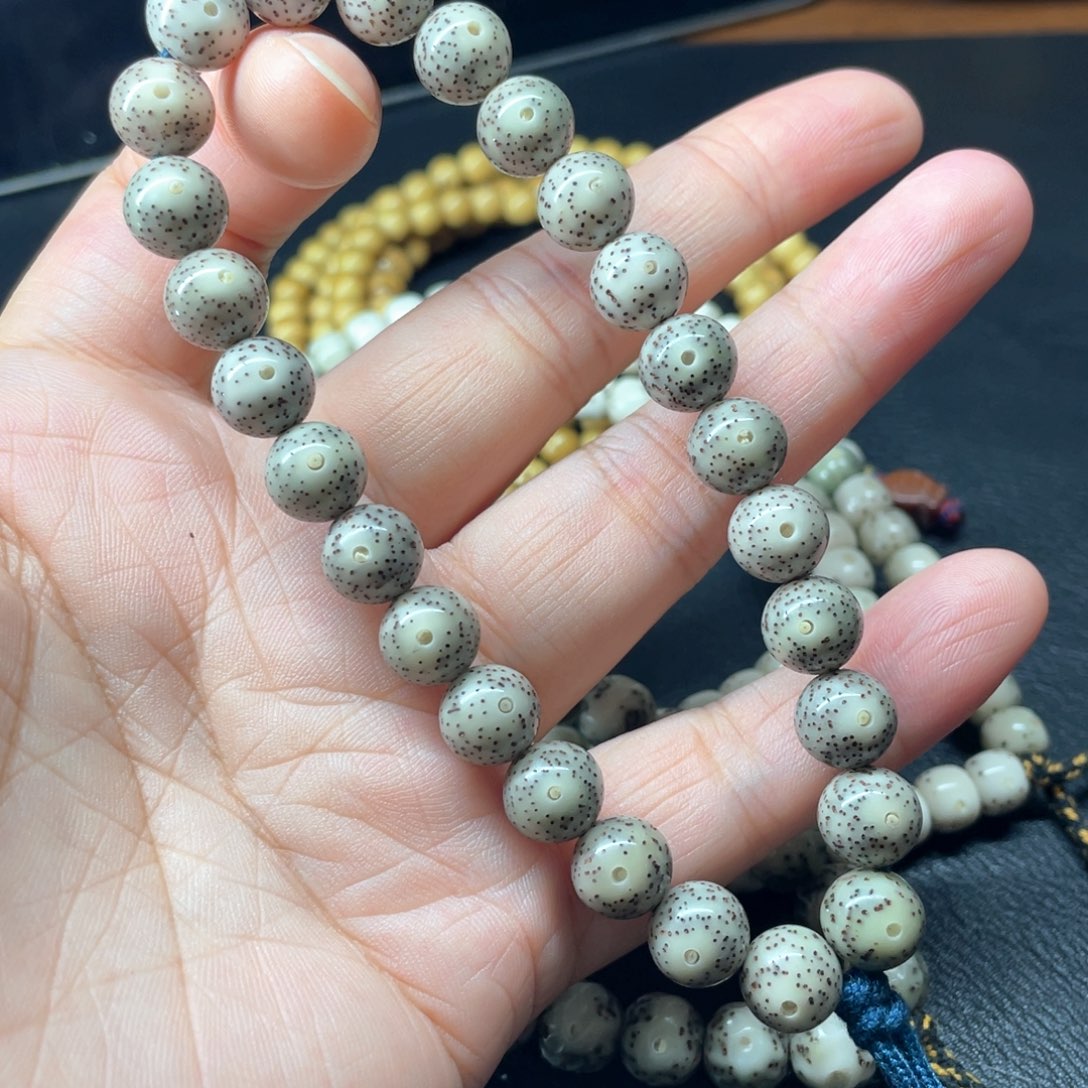 星月菩提吊坠卡9mm同枝果正月小细星圆珠手持