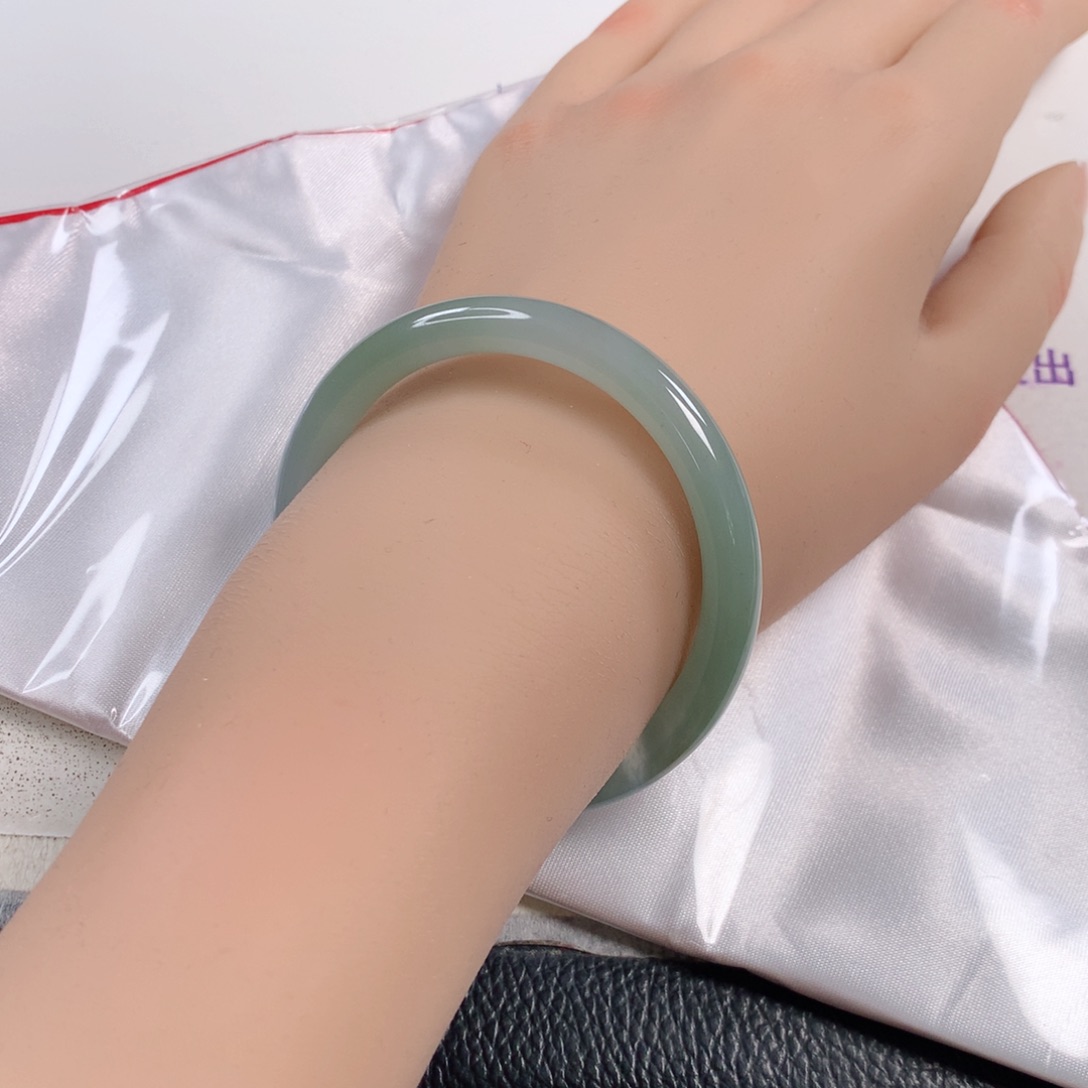 未镶嵌手镯翡翠 圆条277