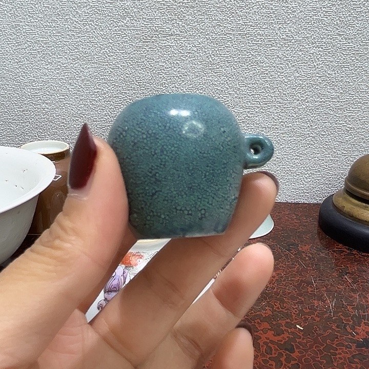 一***福瓷片精美的的陶瓷摆件