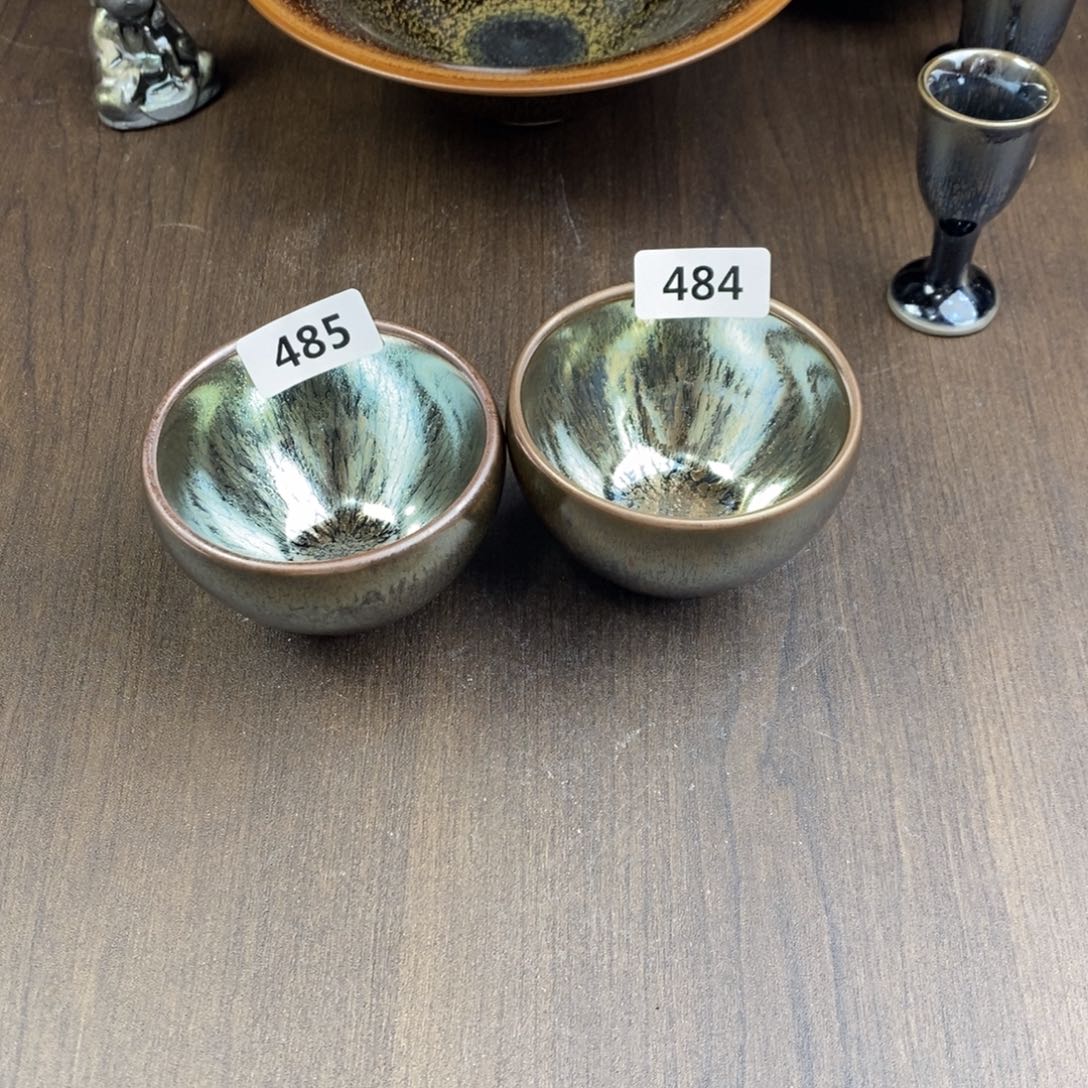 茶盏全手工原矿原釉建盏