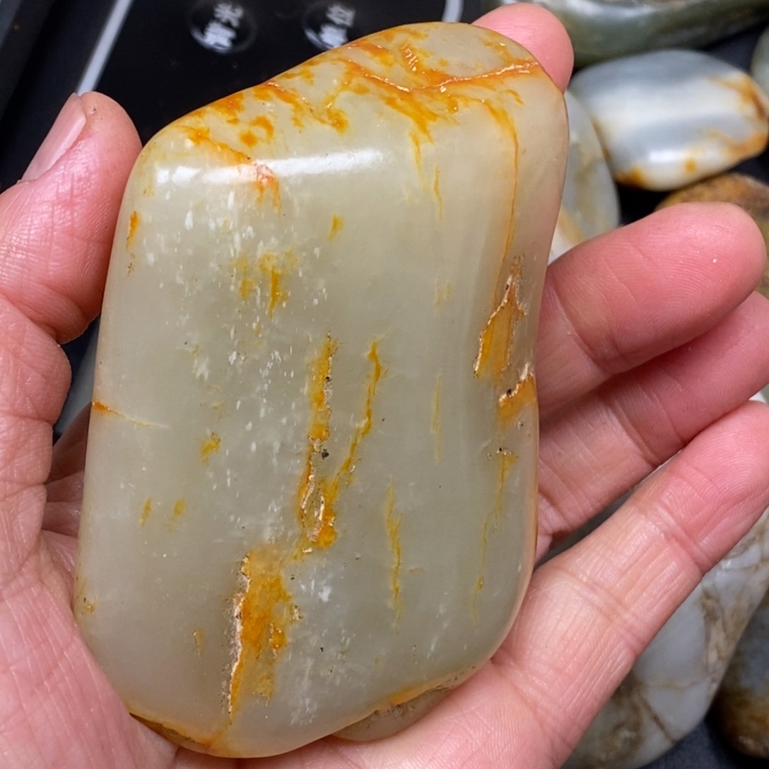 和田玉（糖玉）挂件未镶嵌