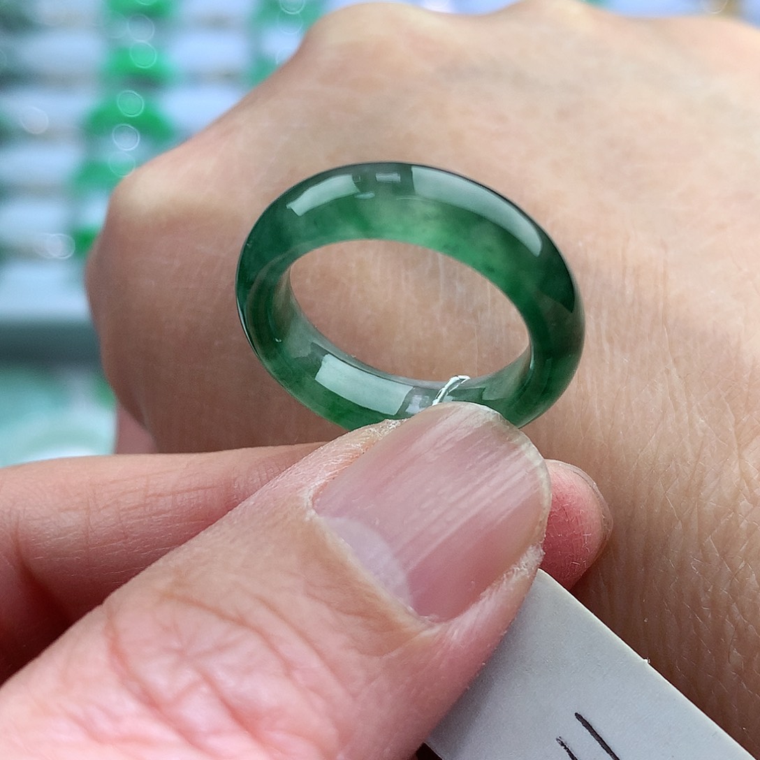 未镶嵌戒指翡翠11号