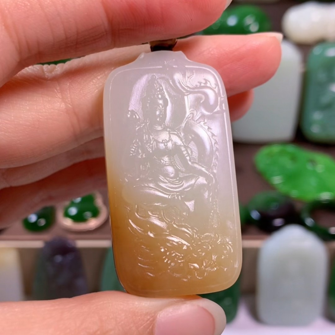 和田玉挂件未镶嵌