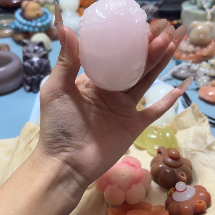 财***尖石英岩玉合金手链