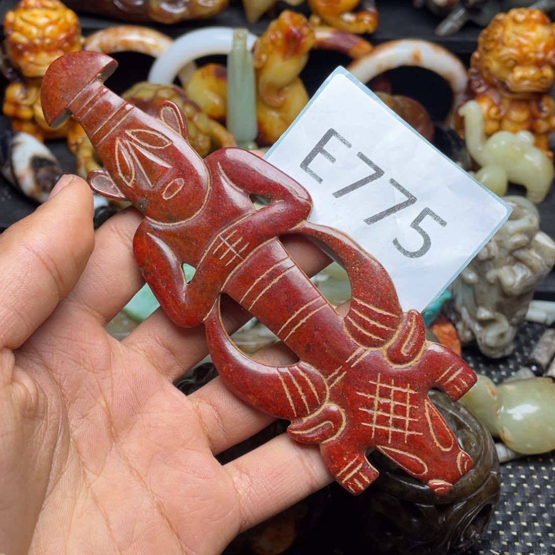 和田玉（糖玉）挂件未镶嵌