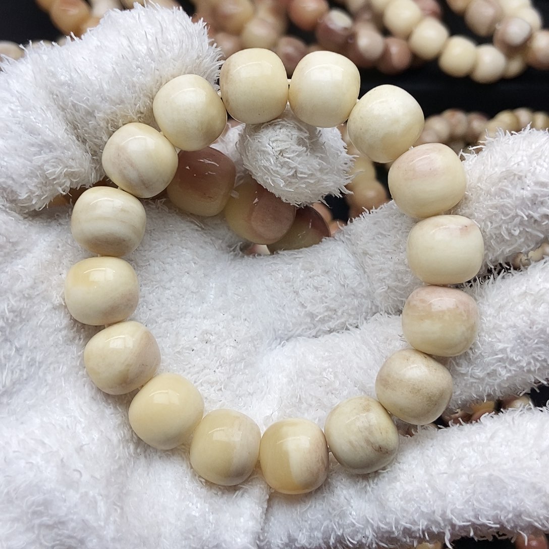 手串/手链驼骨手串14老白