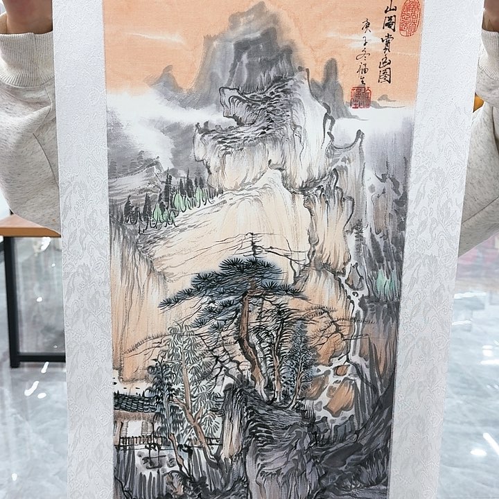 国画书法作品多次参加全国