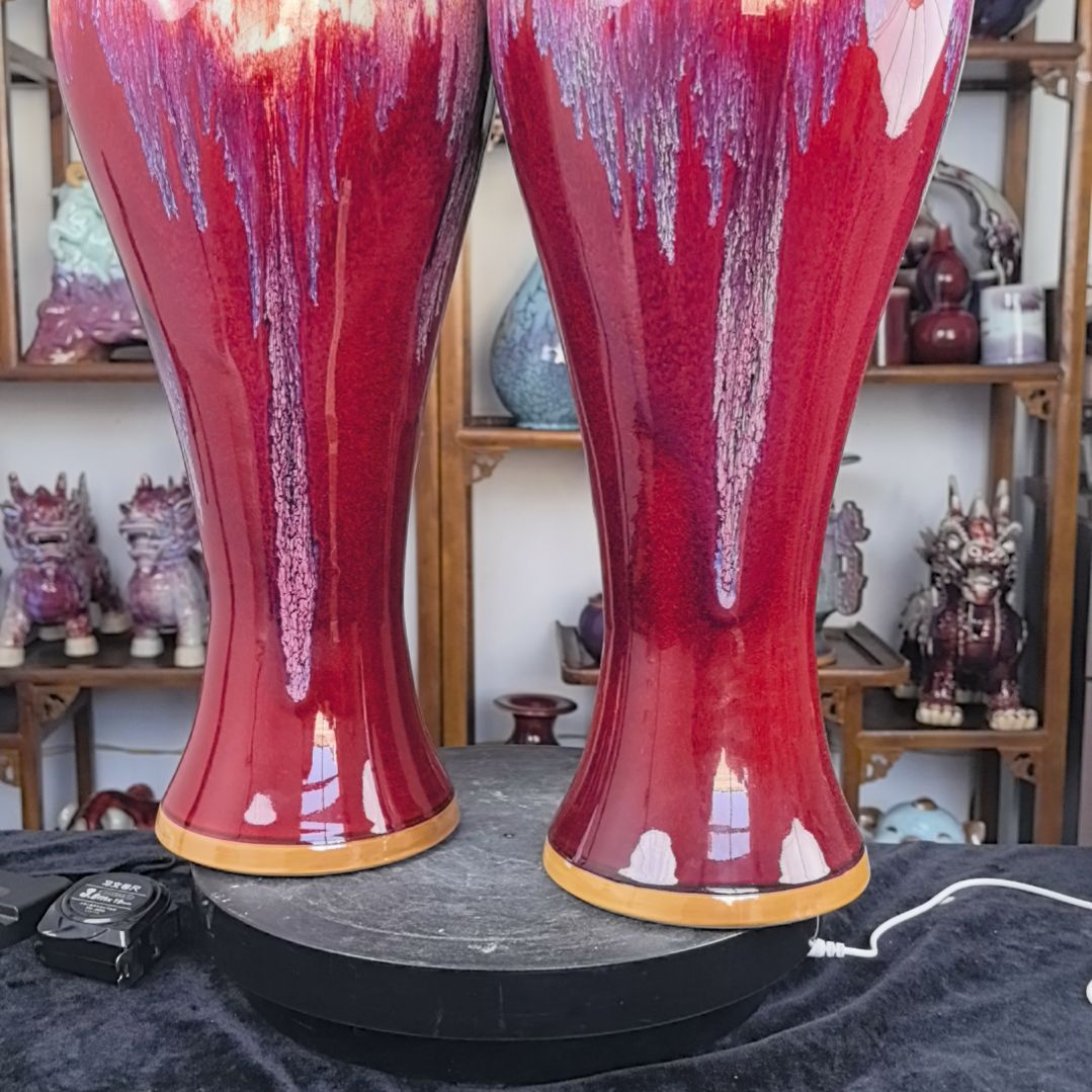 摆件钧瓷摆件神后镇钧瓷