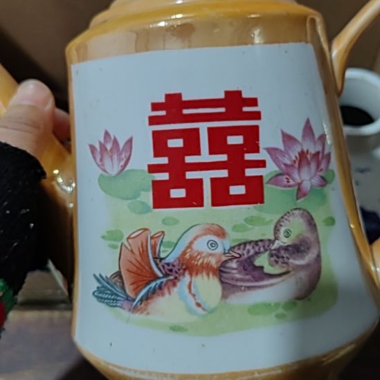 山***秀陶瓷精美摆件（不退换，微瑕的）