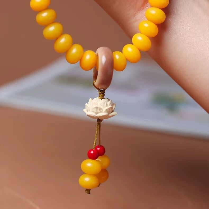 TYX-019黄菩提莲花双圈【晶晶】