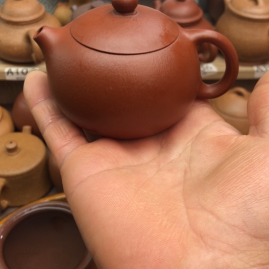 三***子茶壶紫砂朱泥西施130豪升左右