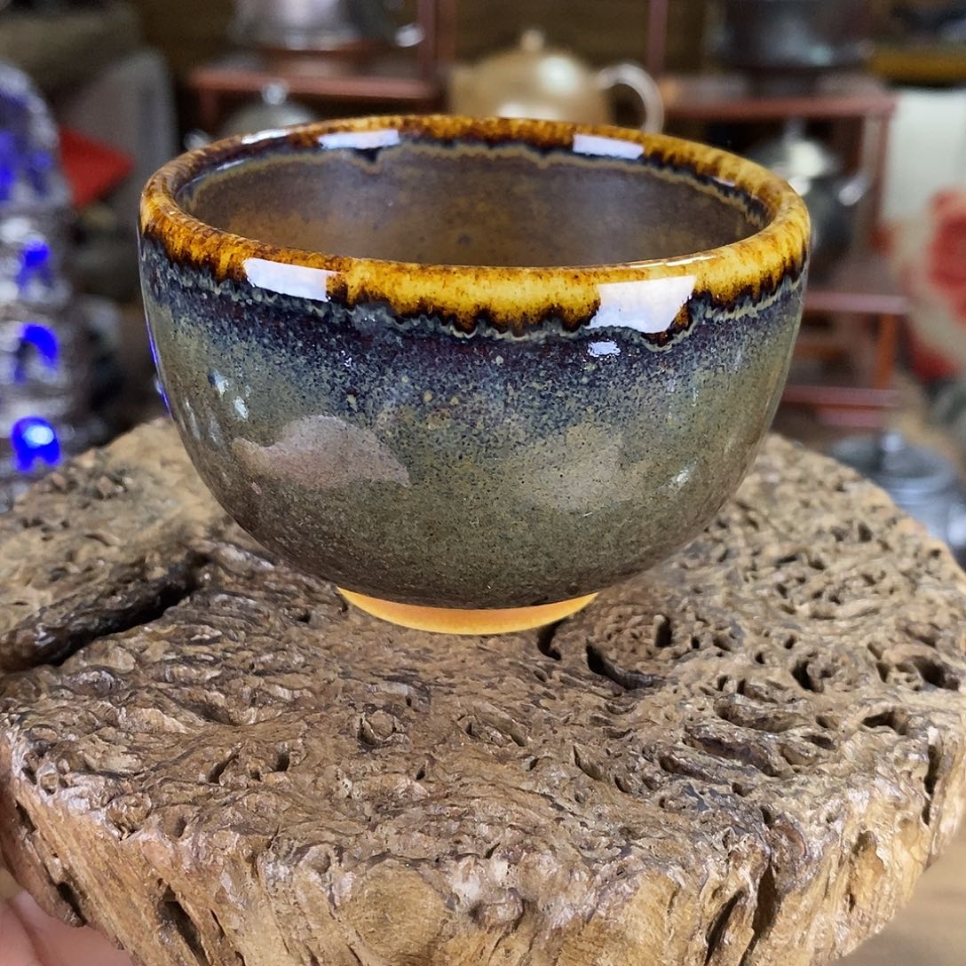 建水紫陶柴烧茶器，瑕，0008