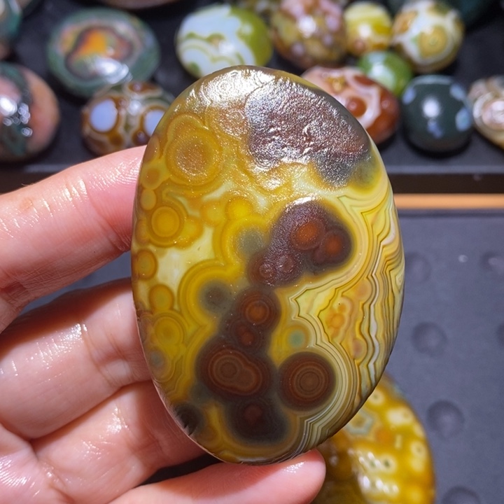 未镶嵌玛瑙/玉髓珠宝半成品157