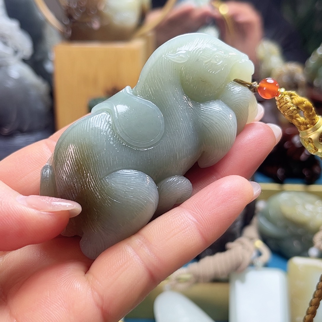 和田玉挂件未镶嵌