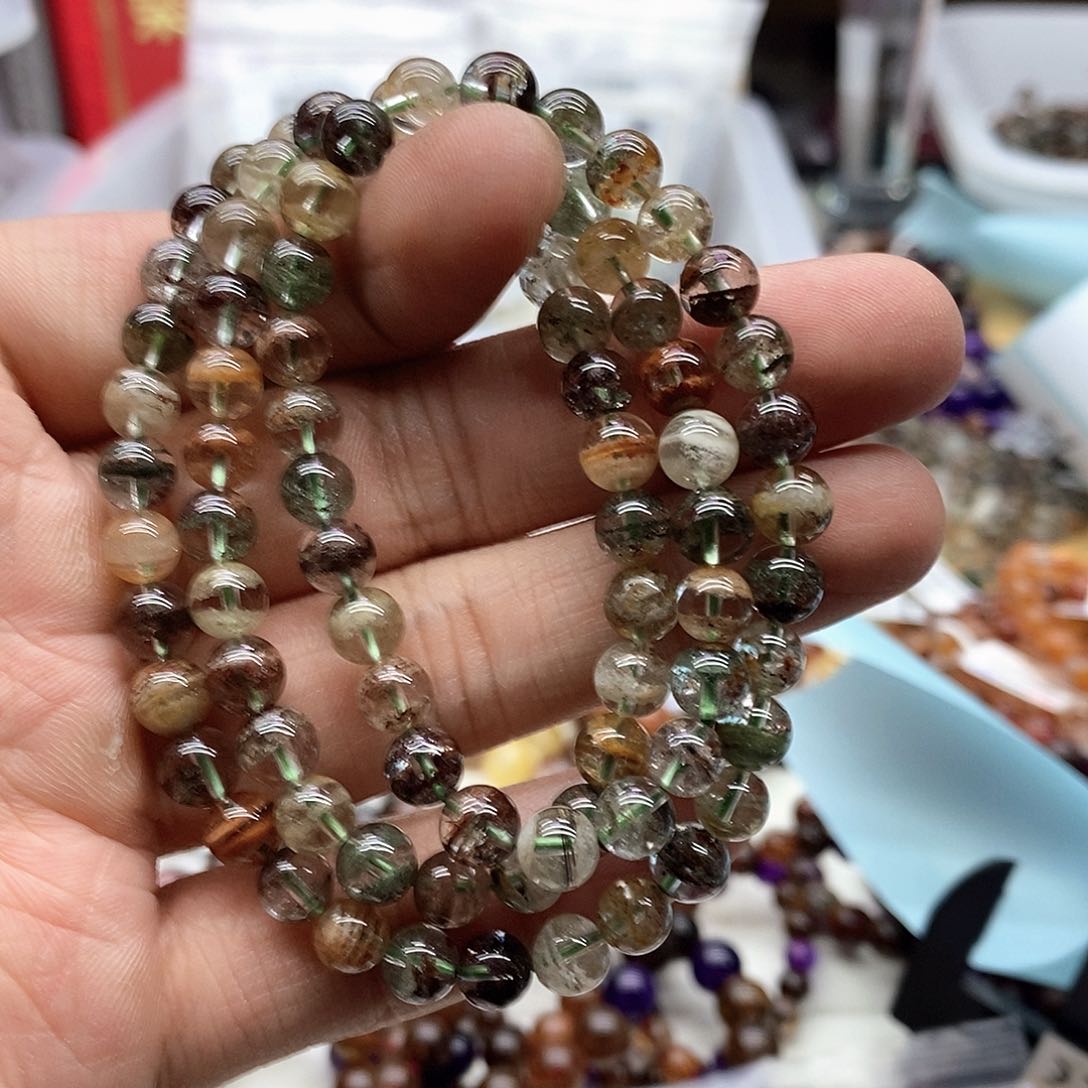 水晶手链未镶嵌天然