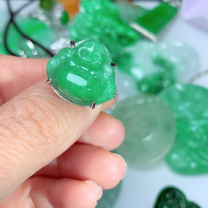 翡翠吊坠(不含链)未镶嵌