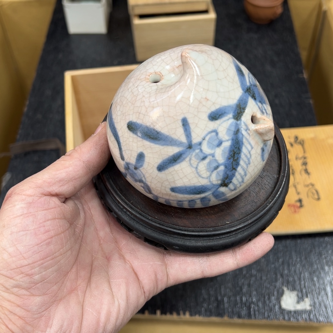 陶瓷日本中古工艺品摆件