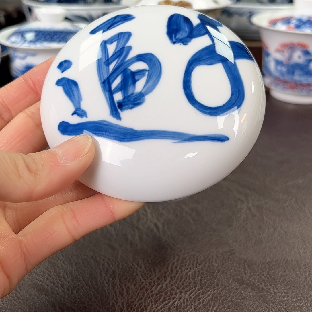 杯手绘高温瓷器瓷器
