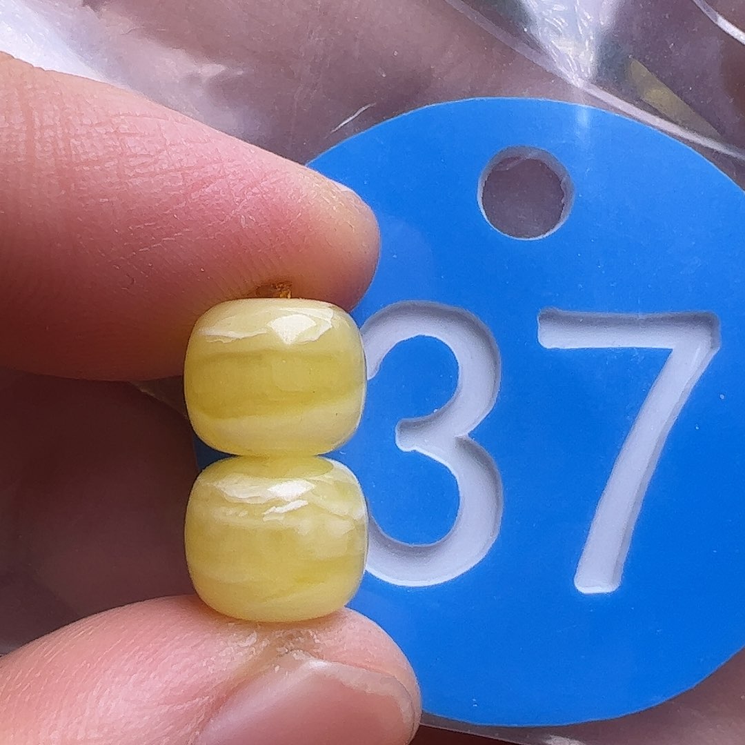 蜜蜡未镶嵌珠宝奇石8.5m m