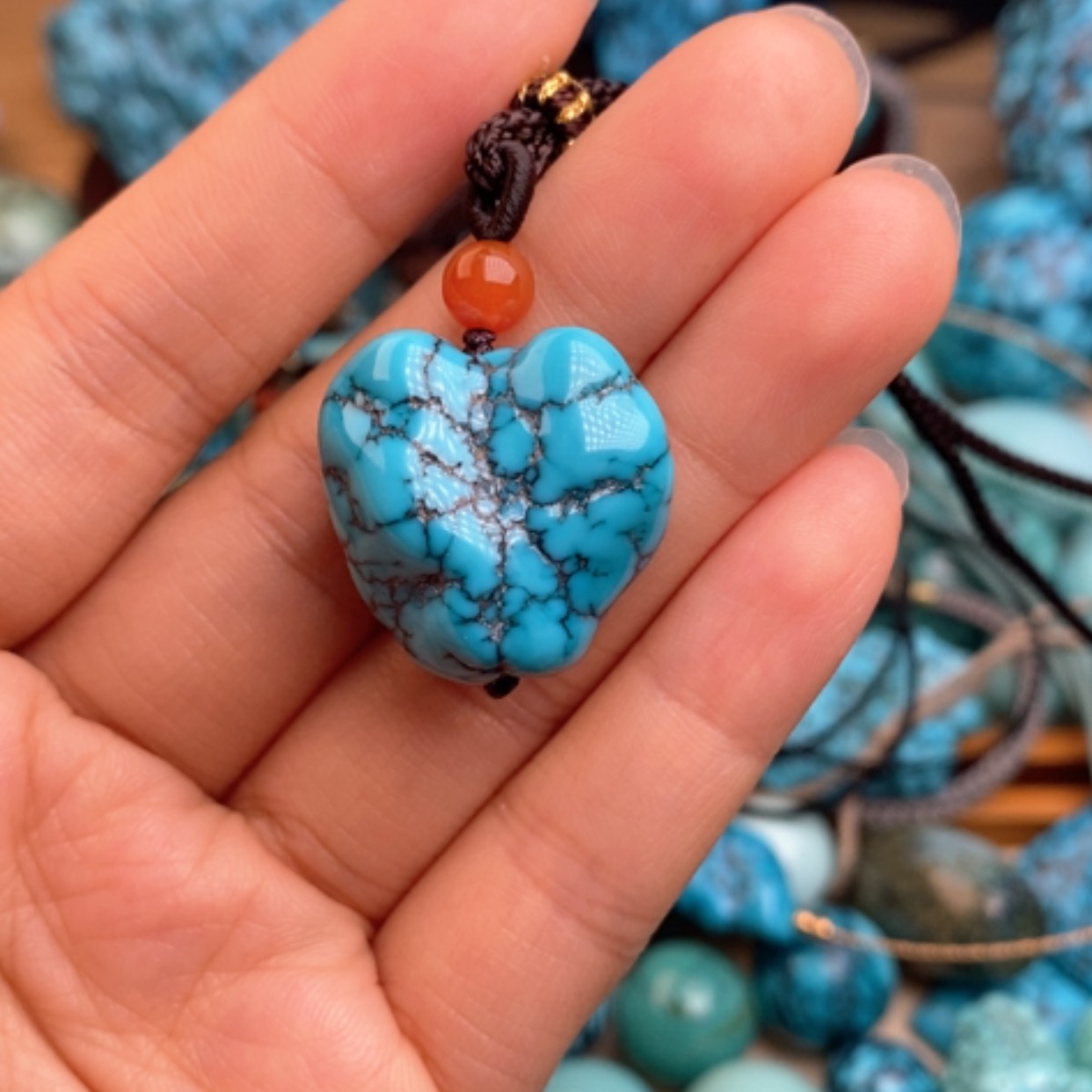 【闪购商品】绿松石珠宝半成品未镶嵌