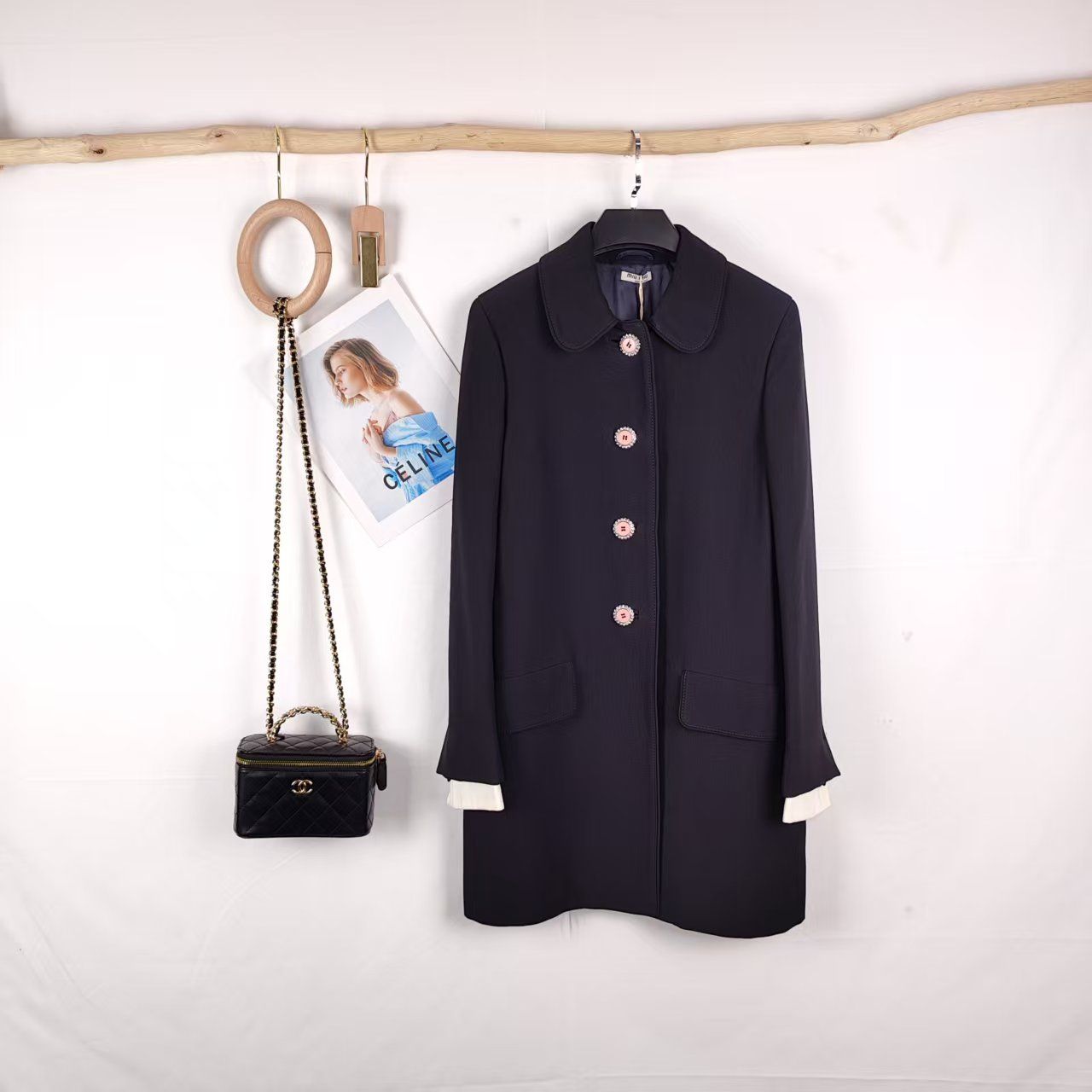 99新 MIU MIU/缪缪  海囤K/缪缪上衣/40码/bx60753