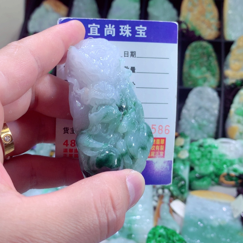【闪购商品】翡翠颈饰未镶嵌挂件