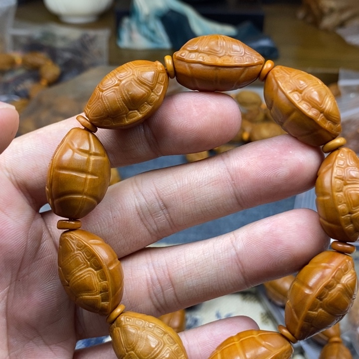 橄榄核手串/手链橄榄核雕工艺手串