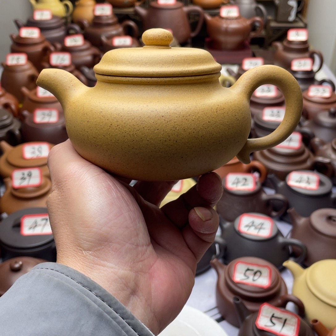 ****哀茶壶紫砂宜兴紫砂半手工