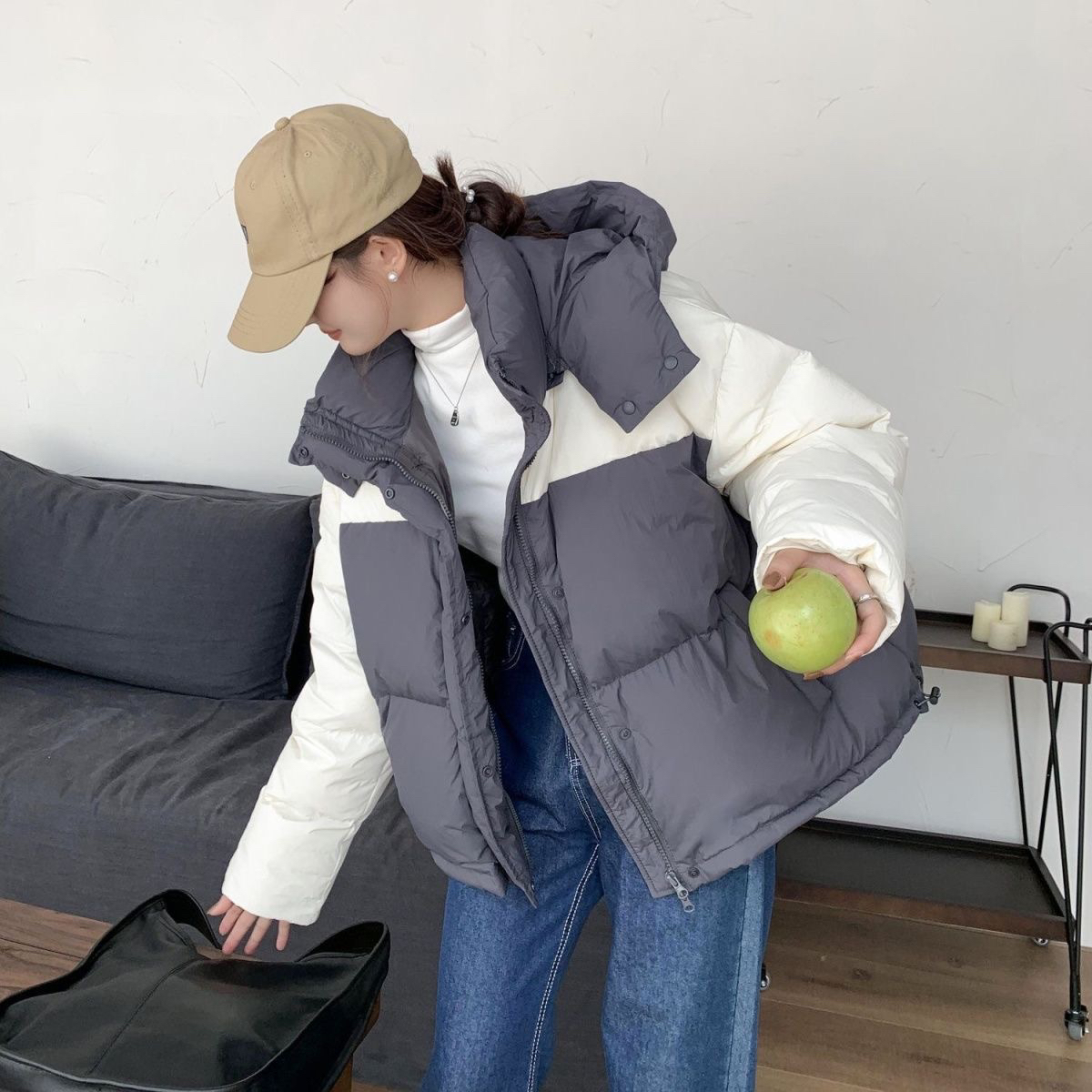 458拼接渔服简单款打底