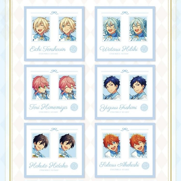 偶像梦幻祭 ES 誓约证件照 白西证件照 盲盒代拆