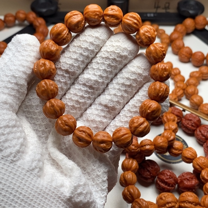 冷***月文玩核桃吊坠14八棱