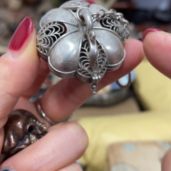 铜中古艺术品摆件