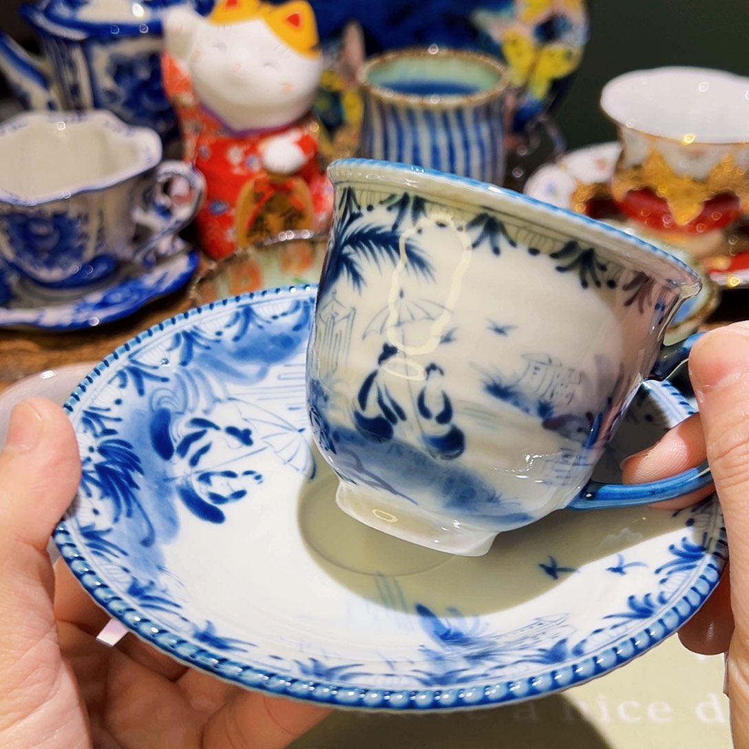 咖啡杯和茶杯是很配噢哦