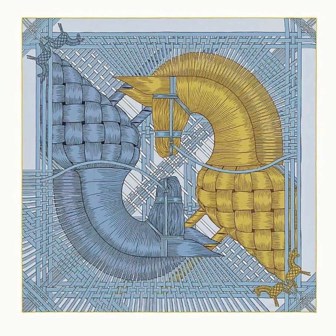 99新 Hermes/爱马仕 海囤J/爱马仕/丝巾/bh92182