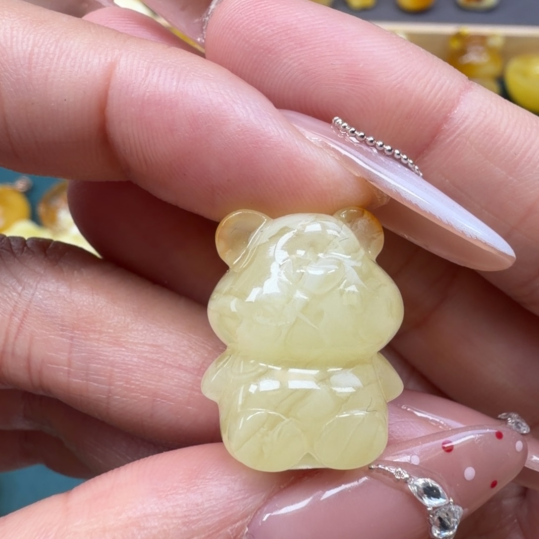 琥珀未镶嵌裸石蜜蜡