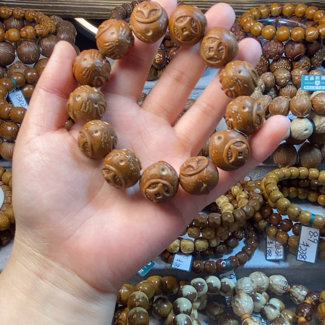 紫金鼠手串鼠钱18纯手工