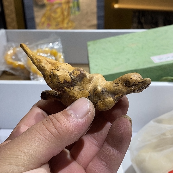 8 号茶周边，影子木把件