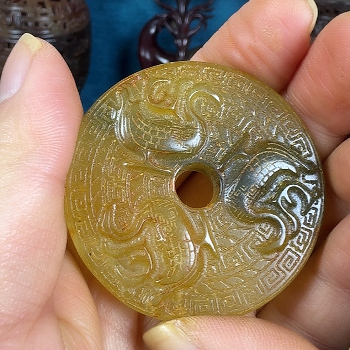 和田玉（糖玉）未镶嵌挂件