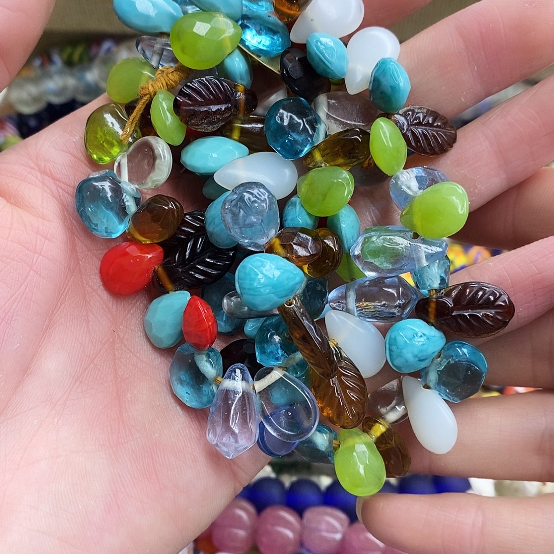 琉璃颈饰尼泊尔卡子 